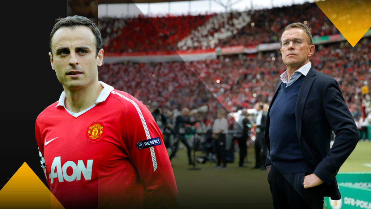 Dimitar Berbatov and Ralf Rangnick